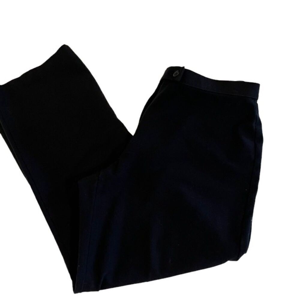 Haggar Women's Dressy Trousers Black Size 12P (Petite)